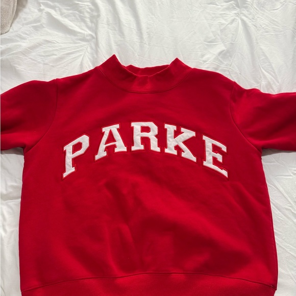 PARKE Red Women's Sweatshirt - Picture 1 of 3